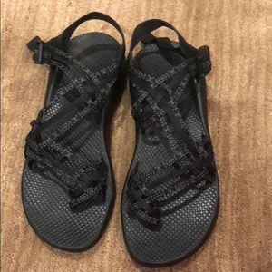 3 strap Chaco sandals